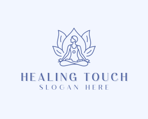 Mindfulness Healing Yoga logo design