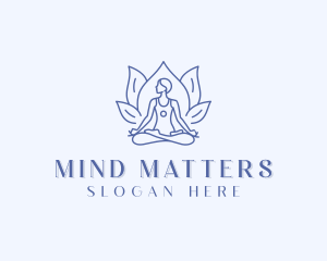 Mindfulness Healing Yoga logo design