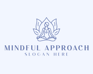 Mindfulness Healing Yoga logo design