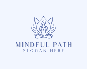 Mindfulness Healing Yoga logo design