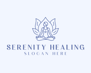 Mindfulness Healing Yoga logo design