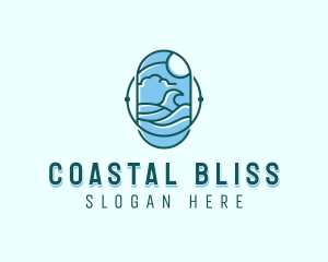 Ocean Surfing Waves logo