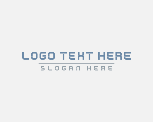 Generic Business Stencil  logo