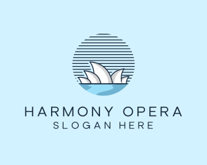 Sydney Opera House logo design