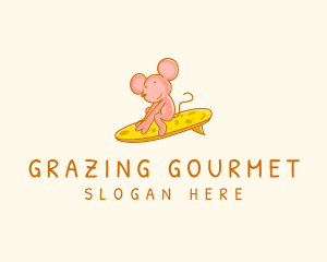 Cheese Board Mouse logo design