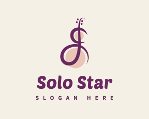 Abstract Violin Music logo