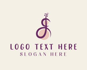 Abstract Violin Music logo