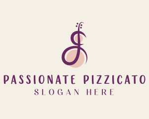 Abstract Violin Music logo