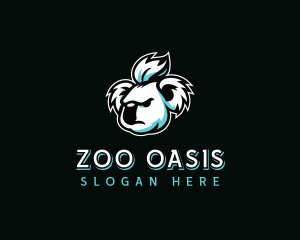 Koala Animal Zoo logo design