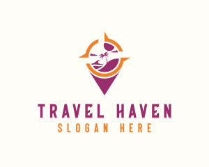 Tourist Adventure Traveler  logo