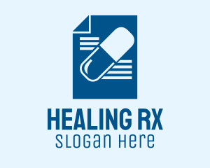 Blue Medicine Prescription logo