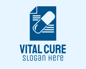 Blue Medicine Prescription logo
