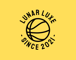 Basketball Hoops Ball logo design