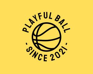 Basketball Hoops Ball logo