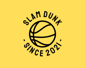 Basketball Hoops Ball logo