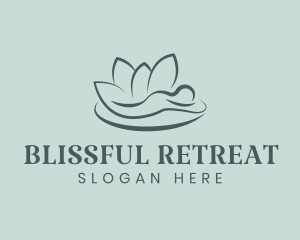 Natural Lotus Massage logo design