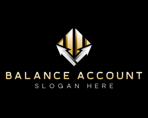 Finance Stocks Accounting logo design