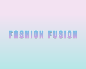 Holographic Futuristic Beauty logo