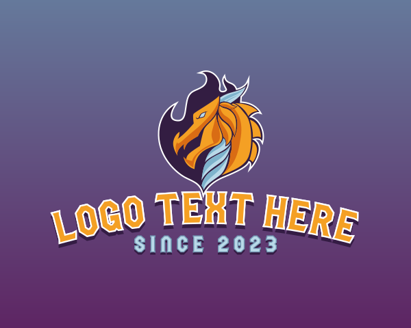 Beast logo example 3