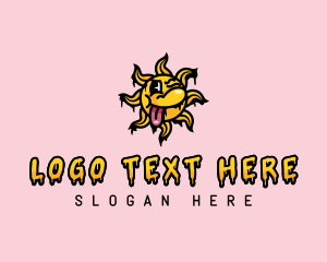 Tongue Profanity Sun logo