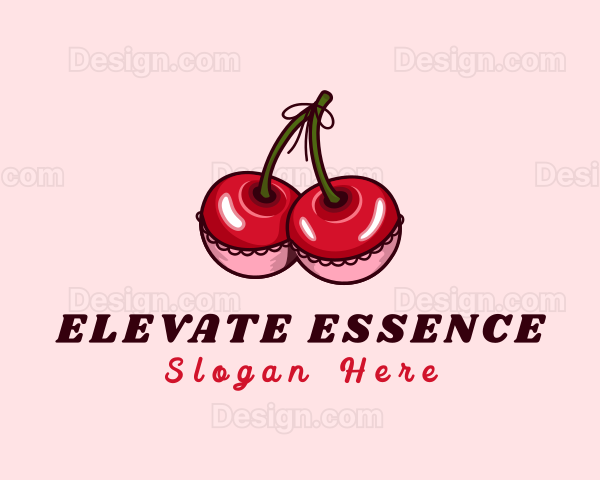 Sexy Adult Cherry Logo