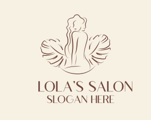 Hair Salon Lady logo design