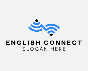 Wifi Internet Connection logo design