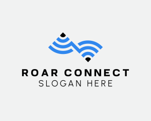 Wifi Internet Connection logo design