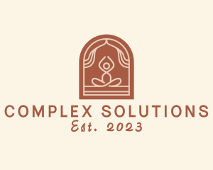 Yoga Meditation Therapy logo design