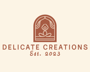 Yoga Meditation Therapy logo design