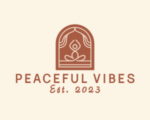 Yoga Meditation Therapy logo design