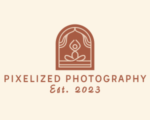 Yoga Meditation Therapy logo design