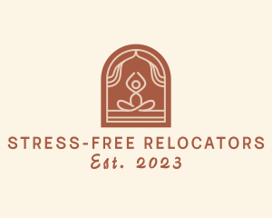 Yoga Meditation Therapy logo design