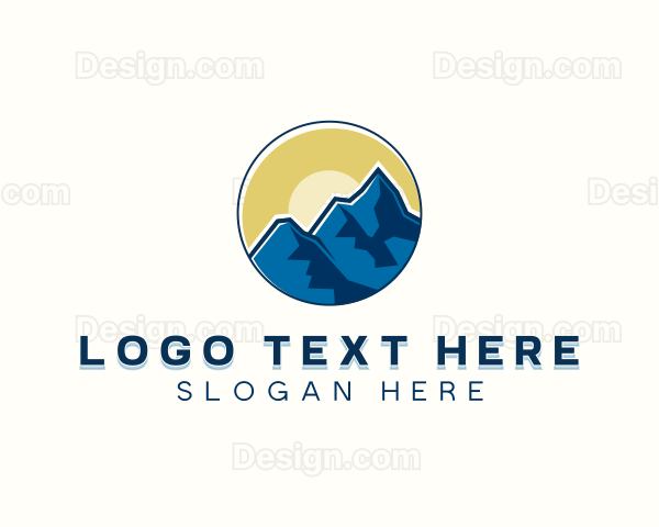 Himalayas Mountain Range Logo