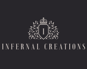 Royal Wreath Crown logo design