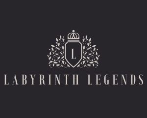 Royal Wreath Crown logo design