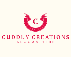 Red Ribbon Craft logo design