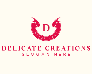 Red Ribbon Craft logo design