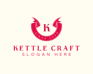 Red Ribbon Craft logo design