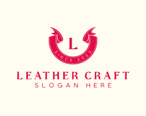 Red Ribbon Craft logo design