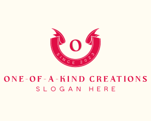 Red Ribbon Craft logo design