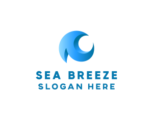 Startup Wave Business logo design