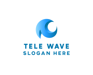 Startup Wave Business logo design