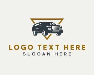 SUV Car Vehicle logo