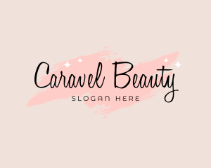 Beauty Store Wordmark logo design