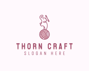 Yarn Crochet Crafts logo design