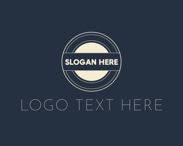 Monogram logo example 2