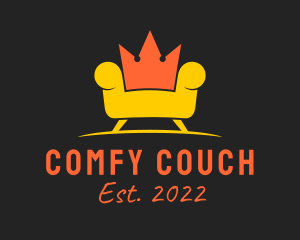 Royal Couch Furniture  logo design