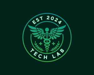 Pharmacist Lab Hospital logo design