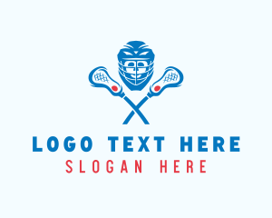 Lacrosse Sports Team Logo